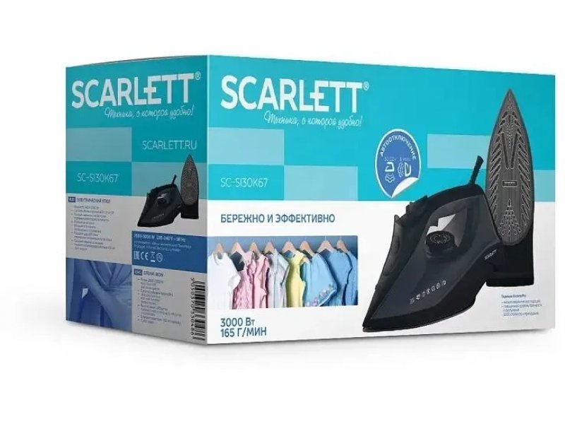 Утюг Scarlett SC-SI30K67 черный