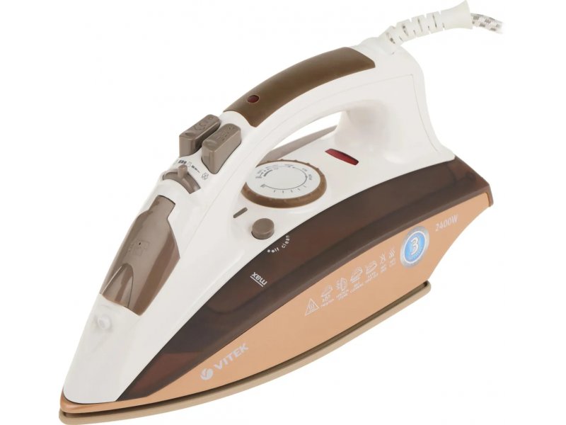 Утюг Vitek VT-1209 коричневый