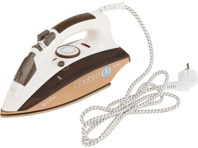 Утюг Vitek VT-1209 коричневый