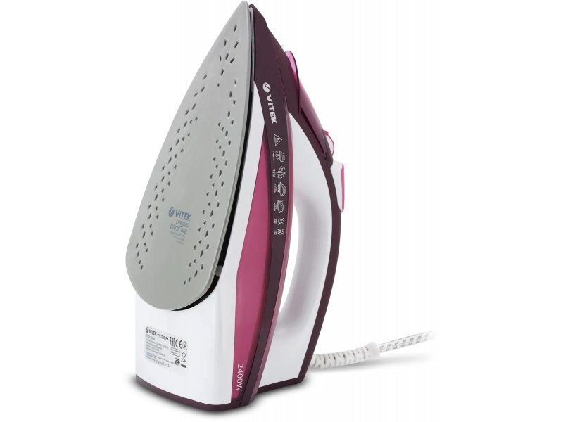 Утюг Vitek VT-1215 розовый