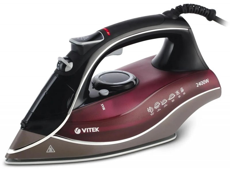 Утюг Vitek VT-1240 бордовый