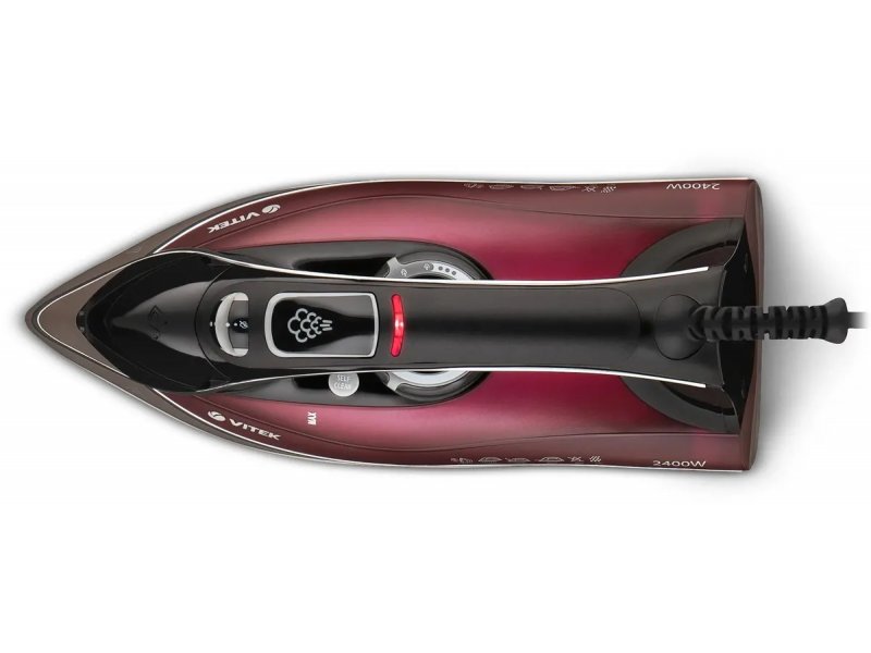 Утюг Vitek VT-1240 бордовый