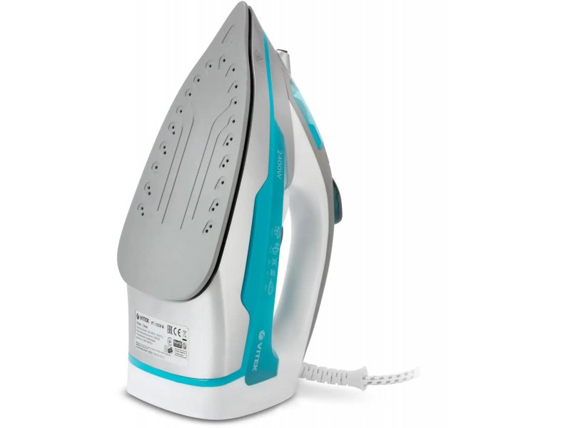 Утюг Vitek VT-1258 белый/бирюзовый Утюг Vitek VT-1258 белый/бирюзовый