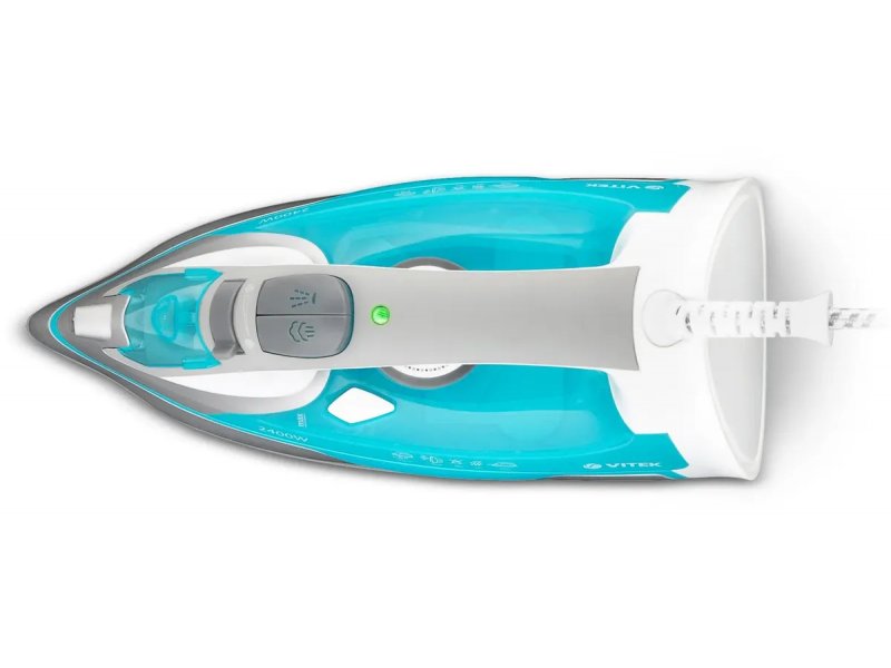Утюг Vitek VT-1258 белый/бирюзовый Утюг Vitek VT-1258 белый/бирюзовый