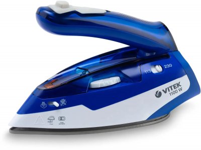 Дорожный утюг Vitek VT-1269 синий Дорожный утюг Vitek VT-1269 синий