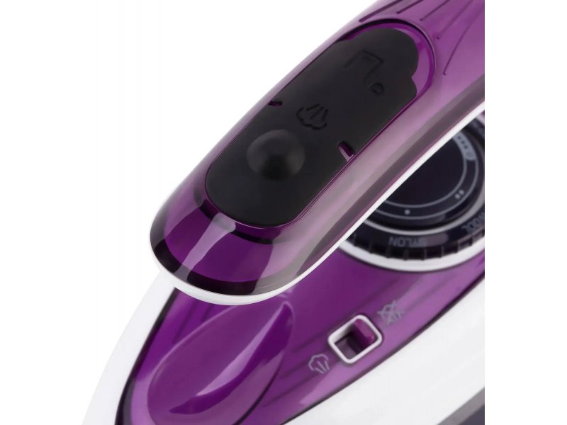 Дорожный утюг Vitek VT-8305 белый/фиолетовый