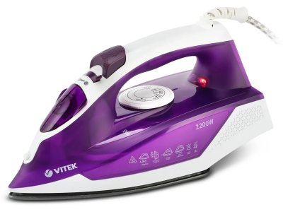 Утюг Vitek VT-8308 фиолетовый/белый Утюг Vitek VT-8308 фиолетовый/белый