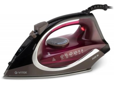 Утюг Vitek VT-8309 бордовый/черный Утюг Vitek VT-8309 бордовый/черный