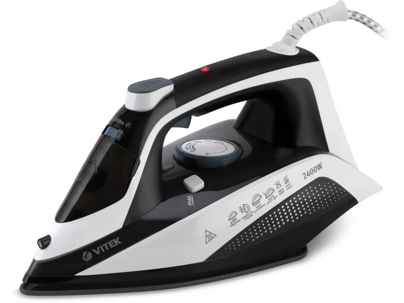 Утюг Vitek VT-8313 белый/черный