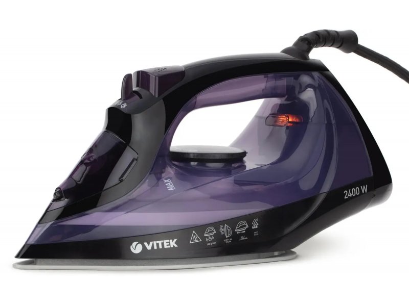 Утюг Vitek VT-8316 черный/фиолетовый