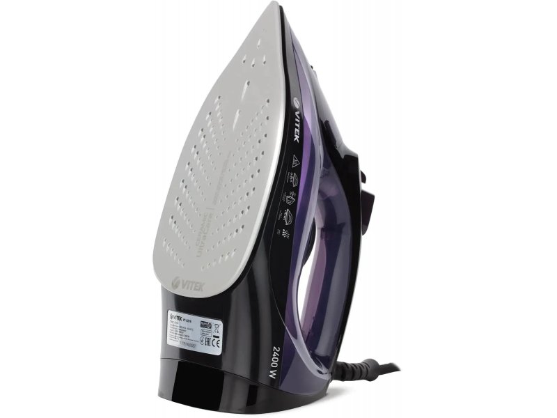 Утюг Vitek VT-8316 черный/фиолетовый Утюг Vitek VT-8316 черный/фиолетовый
