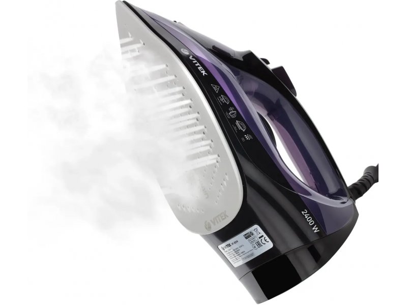 Утюг Vitek VT-8316 черный/фиолетовый Утюг Vitek VT-8316 черный/фиолетовый