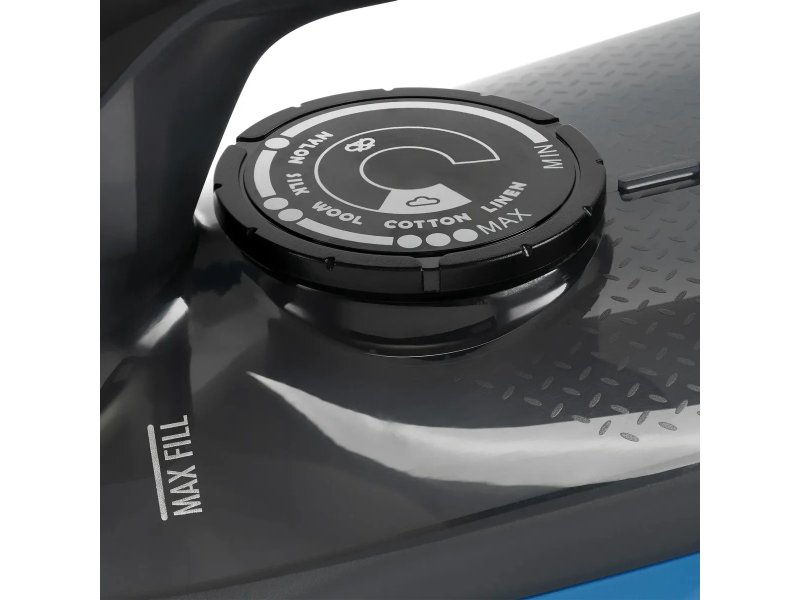 Утюг Vitek VT-8329 черный/белый/синий