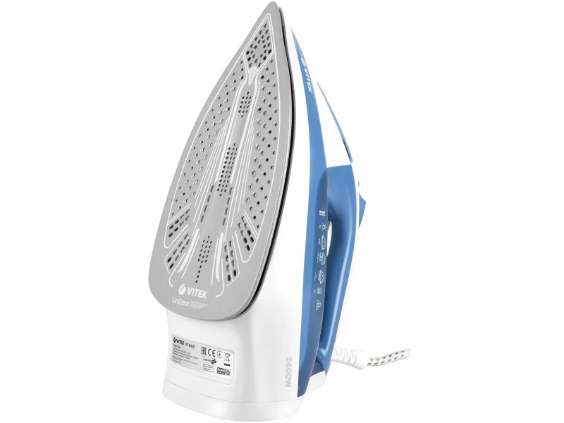 Утюг Vitek VT-8330 белый/голубой