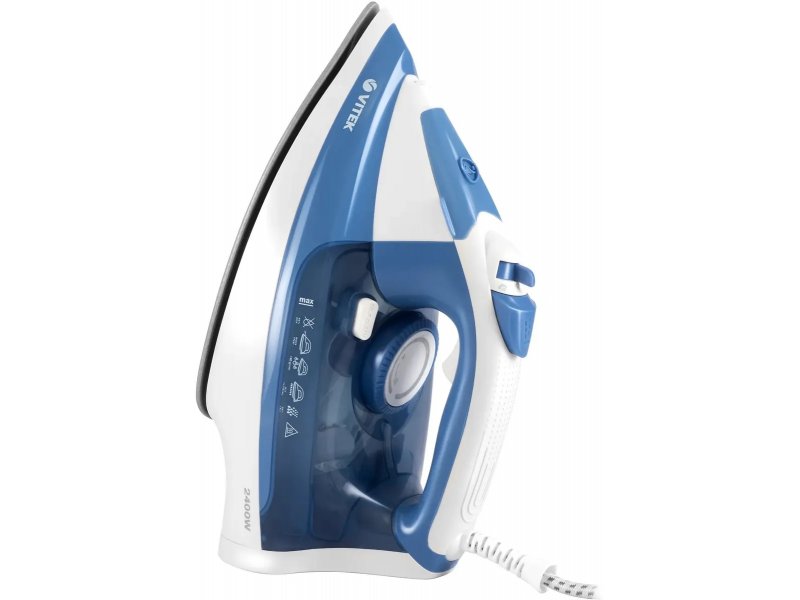 Утюг Vitek VT-8330 белый/голубой