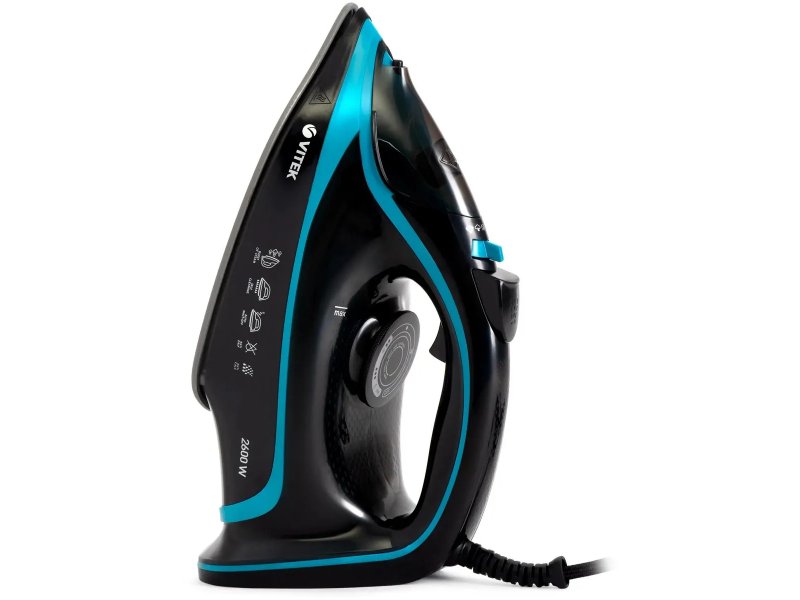 Утюг Vitek VT-8334 черный/бирюзовый Утюг Vitek VT-8334 черный/бирюзовый