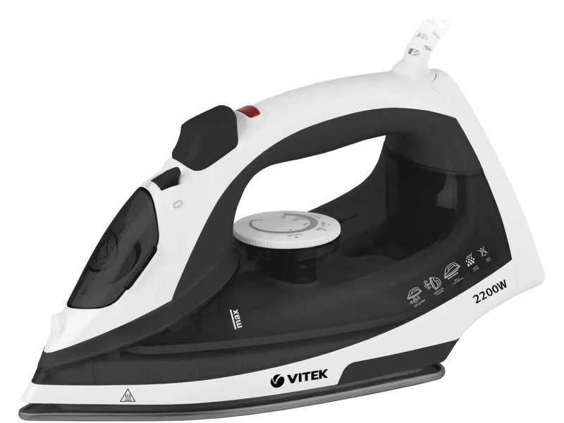 Утюг Vitek VT-8338 серый/белый