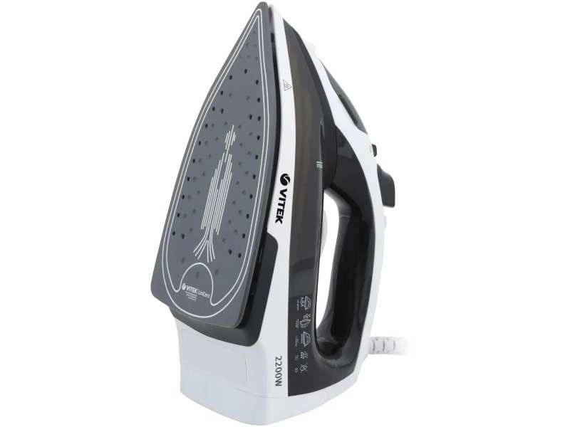 Утюг Vitek VT-8338 серый/белый