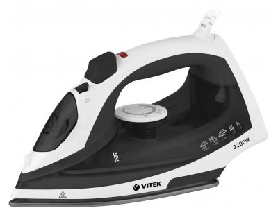Утюг Vitek VT-8338 серый/белый