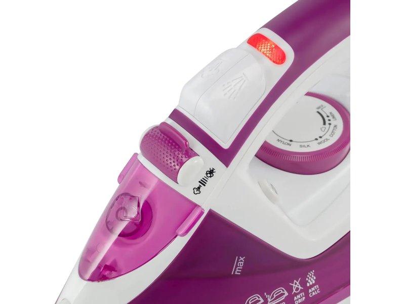 Утюг Vitek VT-8346 белый/фиолетовый