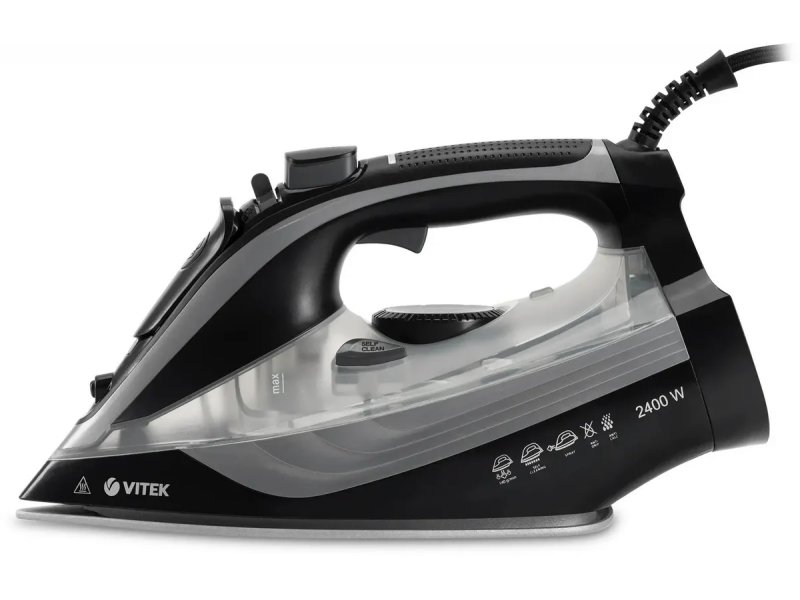 Утюг Vitek VT-8349 черный/серый