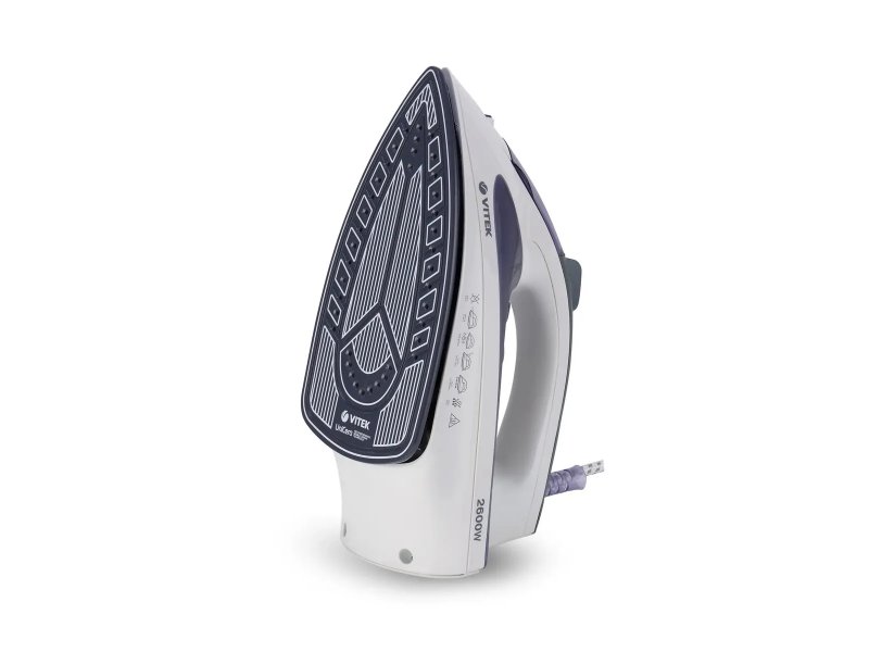 Утюг Vitek VT-8356 белый/фиолетовый