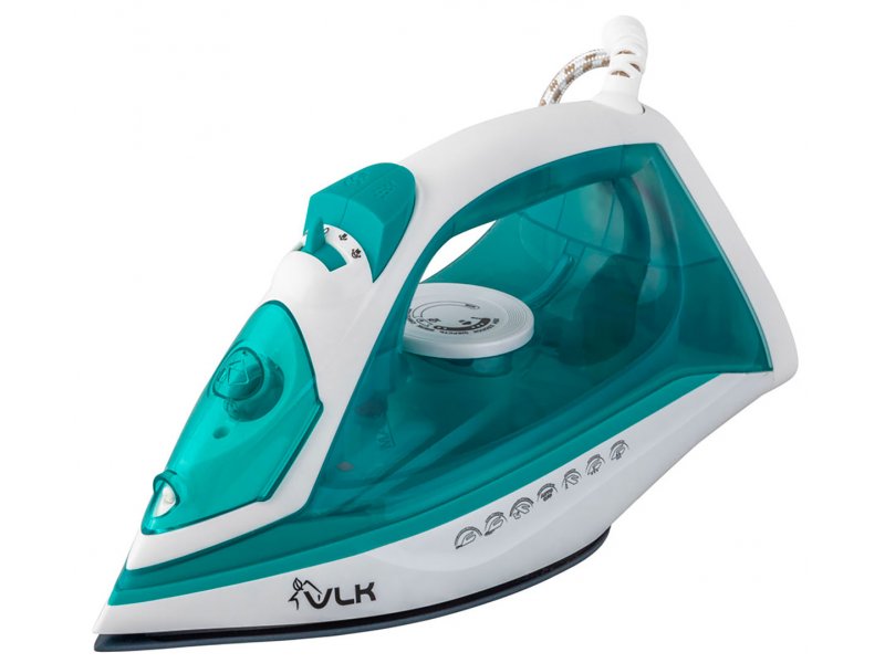 Утюг Vlk Vesuvio 2400 белый/аквамарин