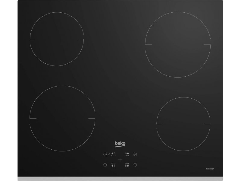 Встраиваемая индукционная варочная панель Beko HII6440RQTB Встраиваемая индукционная варочная панель Beko HII6440RQTB