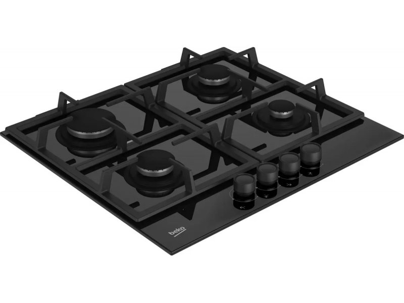 Газовая варочная панель Beko HILG 642C5 SB Газовая варочная панель Beko HILG 642C5 SB