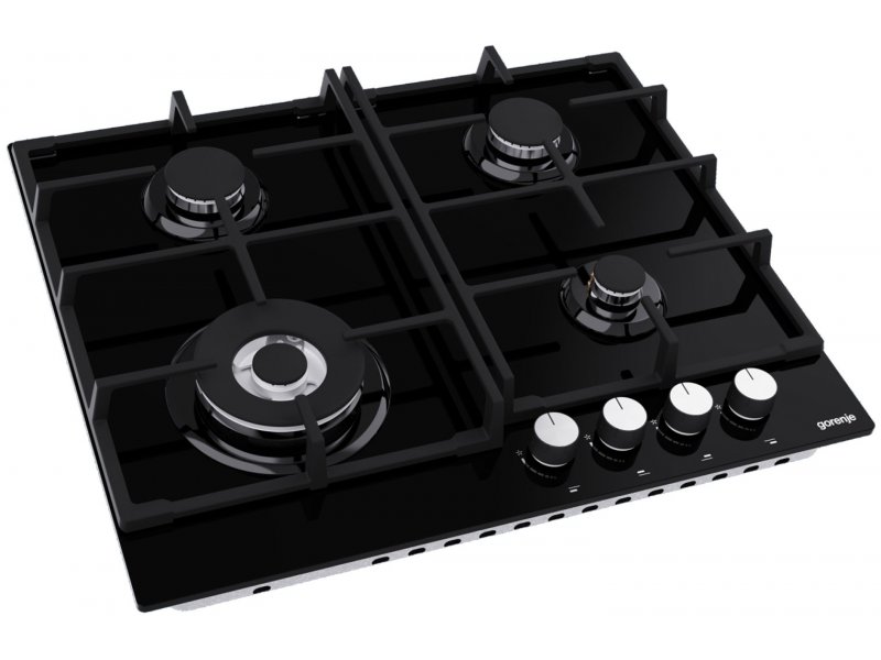 Встраиваемая газовая варочная панель Gorenje Essential GTW641AKB Встраиваемая газовая варочная панель Gorenje Essential GTW641AKB