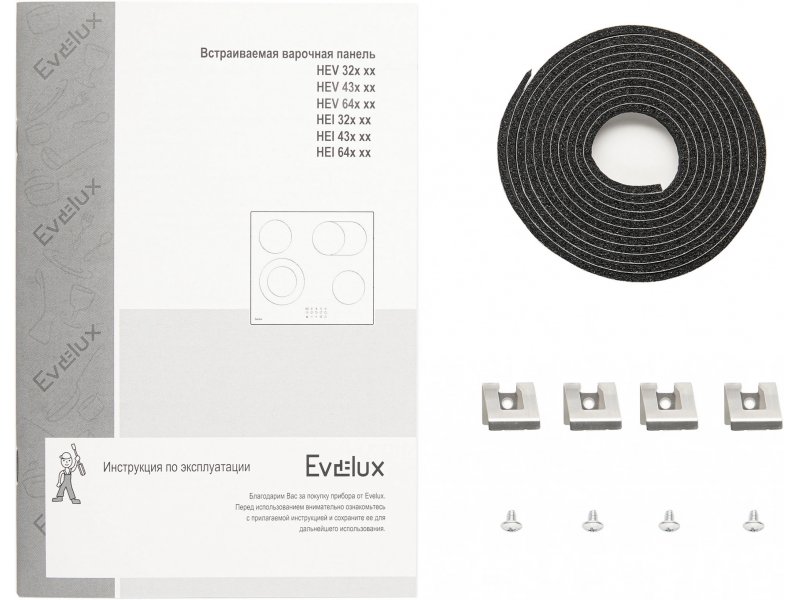 Встраиваемая индукционная варочная панель Evelux HEV 431 B