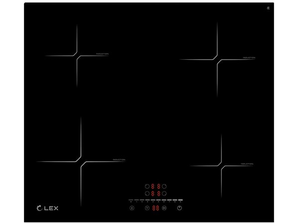 Индукционная варочная панель Lex EVI 640-2 BL