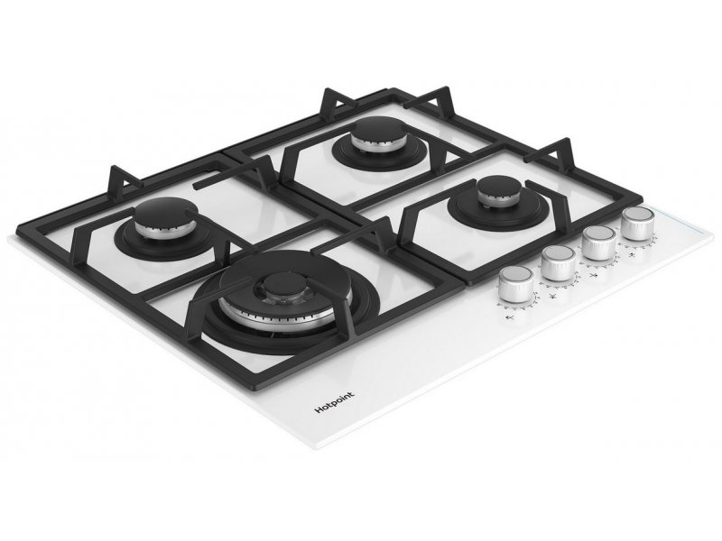 Встраиваемая газовая варочная панель Hotpoint HGS 62F WH
