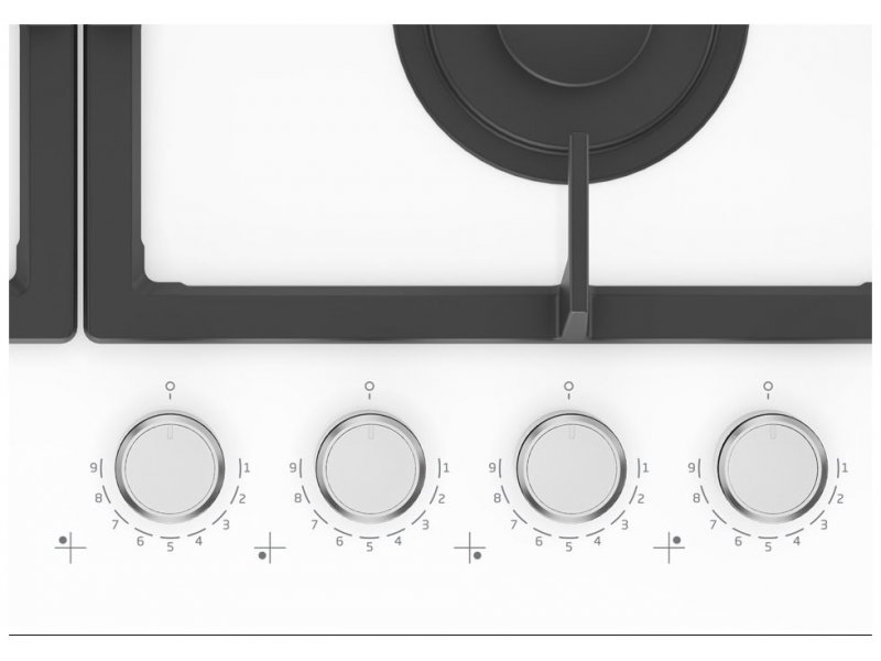 Встраиваемая газовая варочная панель Hotpoint HGS 62F WH