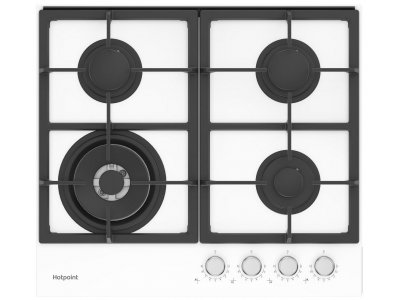 Встраиваемая газовая варочная панель Hotpoint HGS 62F WH