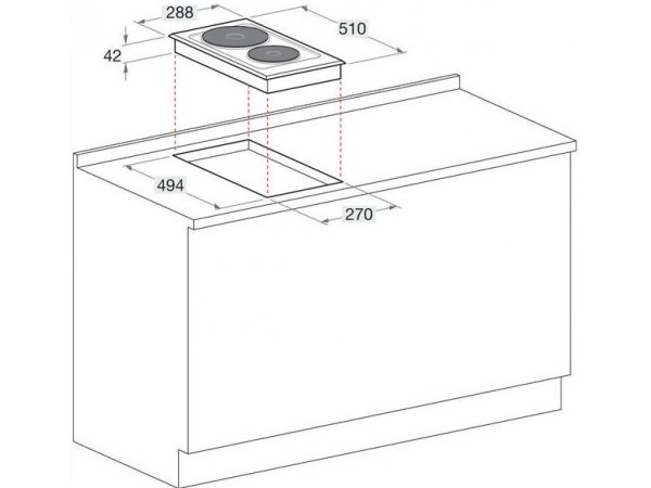 Электрическая варочная панель Hotpoint/Ariston DK 02 (IX)