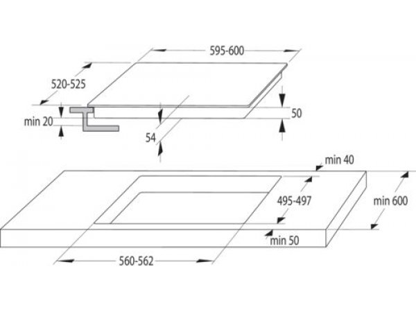 Индукционная варочная панель Gorenje IT641BCSC