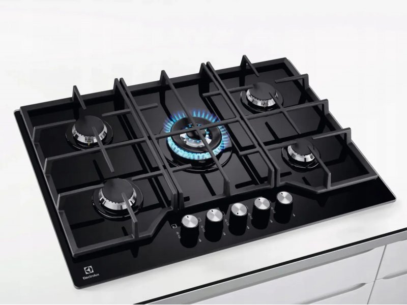 Встраиваемая газовая варочная панель Electrolux KGG75362K Встраиваемая газовая варочная панель Electrolux KGG75362K