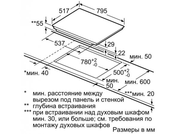 Индукционная варочная панель NEFF T58BT20N0