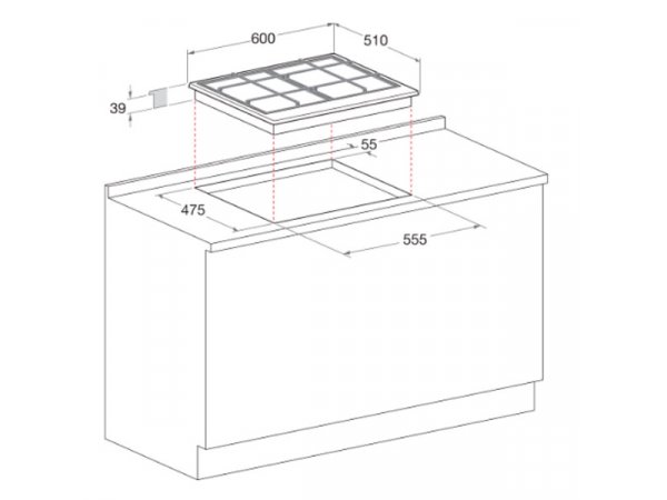 Газовая варочная панель Hotpoint/Ariston PCN 640T(OW) GH R Газовая варочная панель Hotpoint/Ariston PCN 640T(OW) GH R