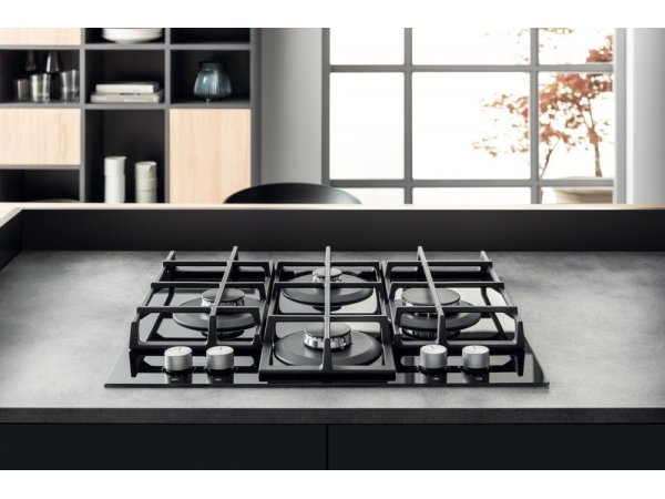 Газовая варочная панель Hotpoint/Ariston QS 61F/BK Газовая варочная панель Hotpoint/Ariston QS 61F/BK