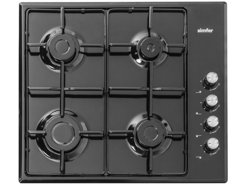 Встраиваемая газовая варочная панель Simfer H60Q40B411