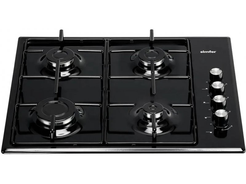 Встраиваемая газовая варочная панель Simfer H60Q40B411 Встраиваемая газовая варочная панель Simfer H60Q40B411