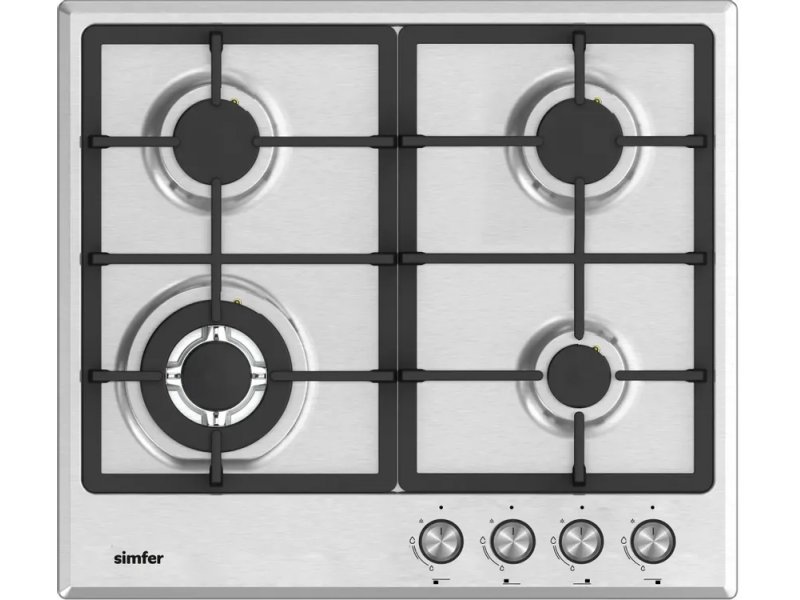 Встраиваемая газовая варочная панель Simfer H60V41M525