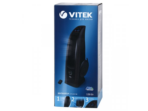 Вентилятор колонный Vitek VT-1937 BK Вентилятор колонный Vitek VT-1937 BK