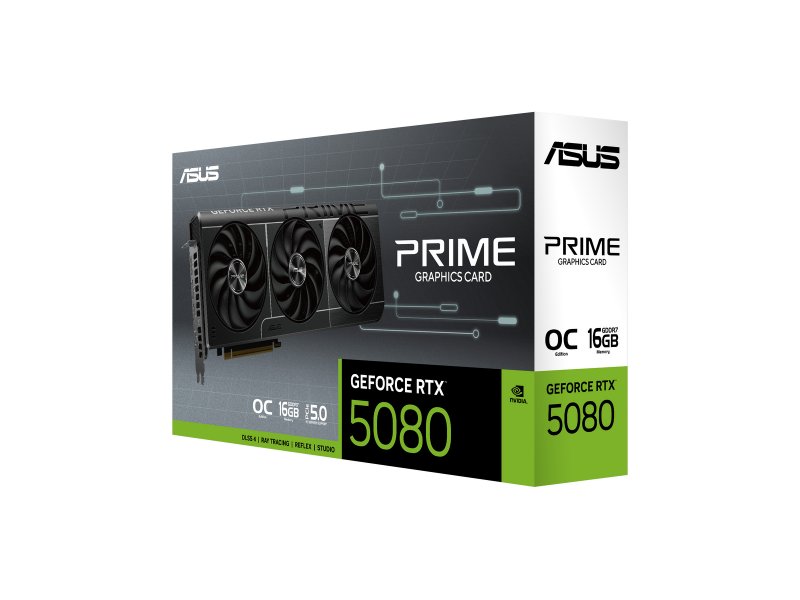 Видеокарта Asus Nvidia GeForce RTX 5080 PRIME [90YV0LX0-M0NA00]