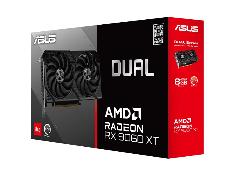 Видеокарта Asus Nvidia GeForce RX 9060XT [90YV0MI1-M0NA00]
