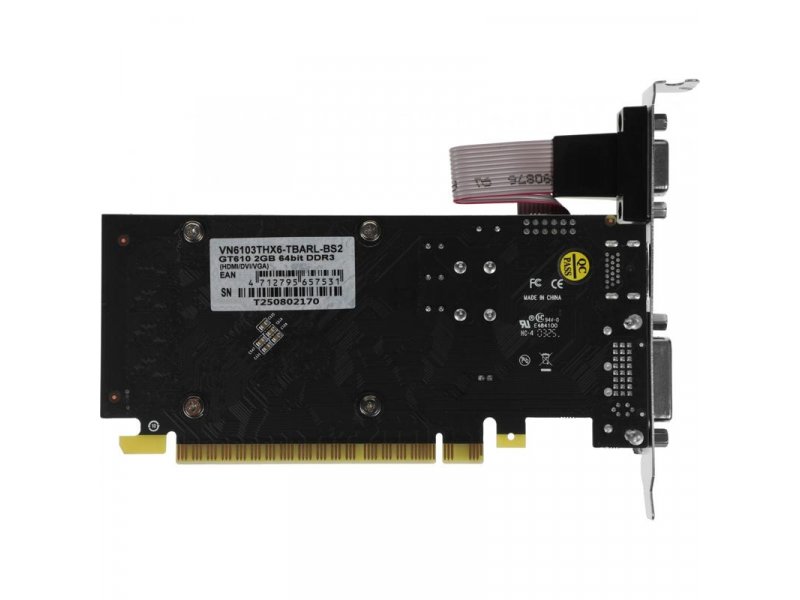 Видеокарта Biostar Nvidia GeForce GT 610 [vn6103thx6]
