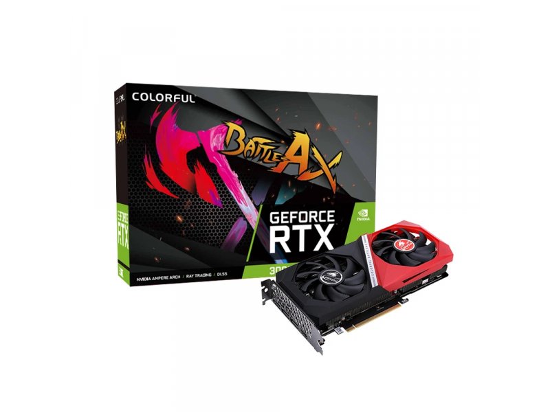 Видеокарта Colorful Nvidia GeForce RTX 3060 [RTX 3060 NB DUO 12G V4 L-V]