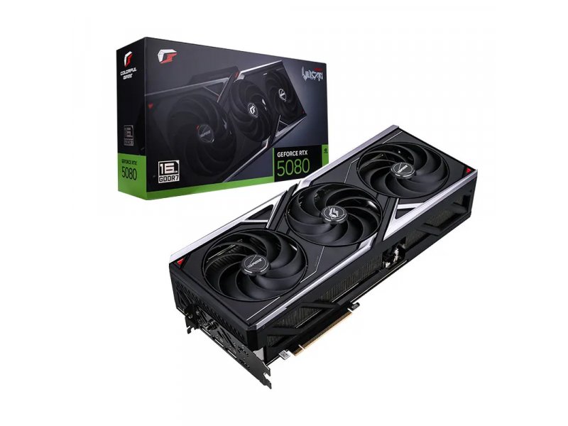 Видеокарта Colorful Nvidia GeForce RTX 5080 VULCAN [RTX 5080 Vulcan OC 16GB-V]